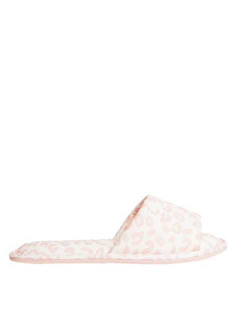Leopard Print Slippers