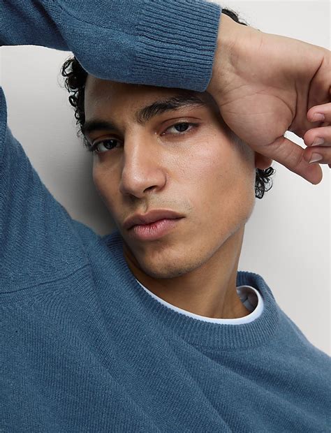 Buy Pure Extra Fine Lambswool Crew Neck Jumper at Marks & Spencer