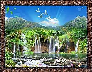 Hardik Art N Frames Beautiful Abstract Digital Wall Painting with ...