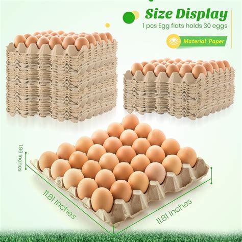 Estune 120 Pack Egg Cartons Crates Bulk 30 Cell Pulp India | Ubuy