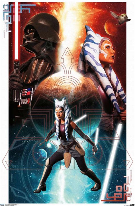 Comic-Con@home: Espectacular póster de Ahsoka Tano vs Darth Vader