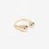 14K Gold Plated Gina Open Ring