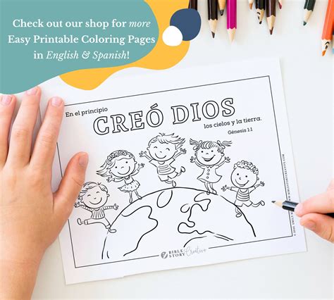 Free Coloring Pages Bible Spanish