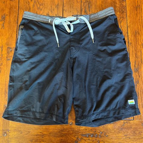 Vuori Men's Navy Shorts | Depop