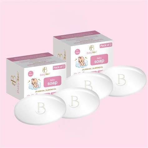 BabyBoo Moisturizing Baby Soap- 100g (Pack of 4)