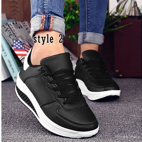Fashion Women Casual Shoes Ladies Platform Sneakers Woman Sport Running ...