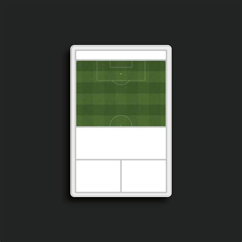 Grass Half Pitch and Notes Board 90 x 60cm - Sport Specific
