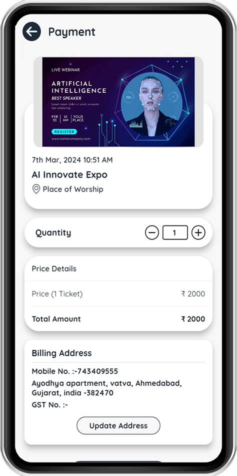 Event Pro - Events Management and Booking Flutter App UI Kit ...