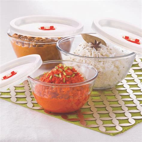Buy BOROSIL Microwaveble Mixing Bowl - Set of 3 from Borosil at just ...