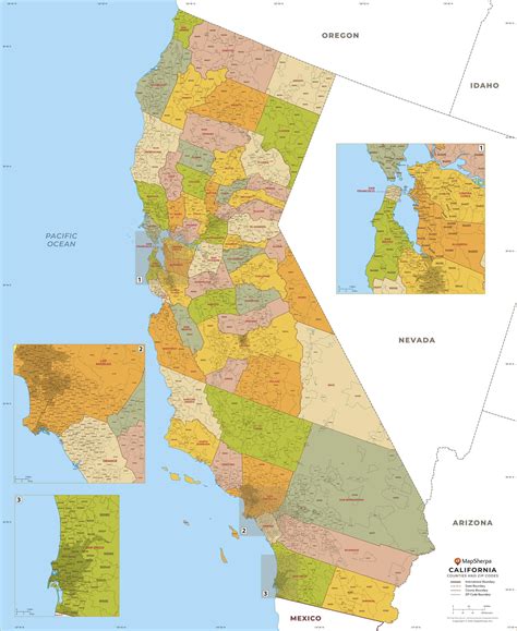 Zip Codes Map California California 3 Digit ZIP Code Tabulation Areas