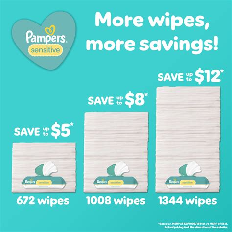 Snapklik.com : Pampers Baby Wipes, Sensitive, Water Based Wipe ...