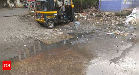 clogging sewage,no garbage tank,unhygienic toilet - Times of India