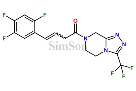 Sitagliptin Styrylacetyl Analog | CAS No- 1803026-58-5 | Simson Pharma ...