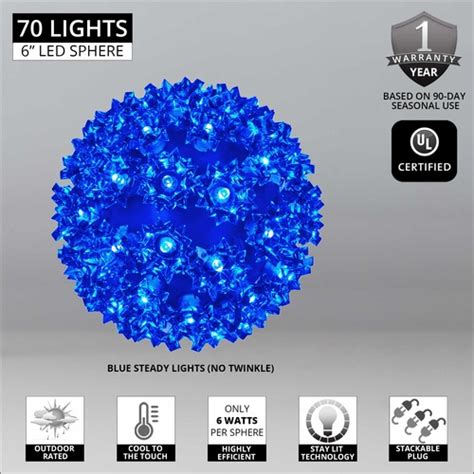 Image result for Blue Sphere LED Net Lights