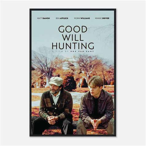 Good Will Hunting Poster, Vintage Movie Poster, Tv Series Poster, Full ...