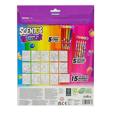 Scentos On The Go Colour By Numbers – Gift Palace — Buy Toys Online ...