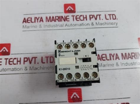 Benedikt & Jager K1-09D10 Miniature Contactor Ac3 9A 220-230V 50Hz ...