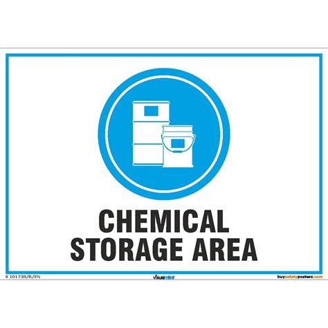 buysafetyposters.com -Chemical Storage Area Signs in English - Eco ...