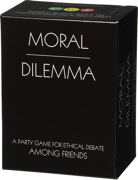 Amazon.com: Lion Rampant Moral Dilemma: Adult Party Game of Ethical ...