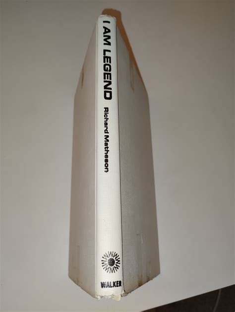 I am legend Walker 1970 Richard Matheson ex-lib first by Richard ...