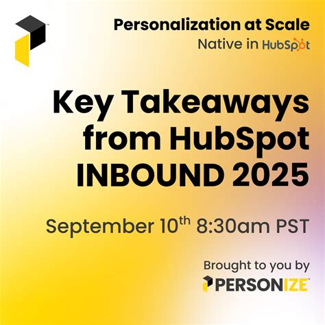 The State of AI: Key Takeaways from HubSpot INBOUND 2025 | Nov 15, 2025