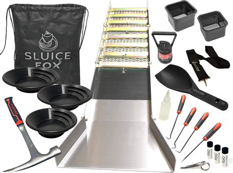 Amazon.com: 20pc Complete Gold Panning & Prospecting Kit with 50 ...