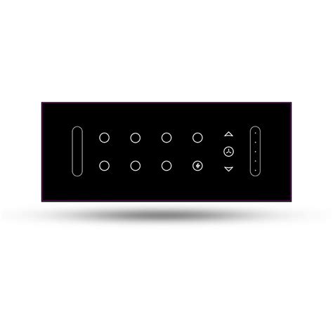 ANKUR MAGSYNC 6 GANG SMART WIFI TOUCH SWITCH PANEL with 7 SWITCH, 1 AC ...
