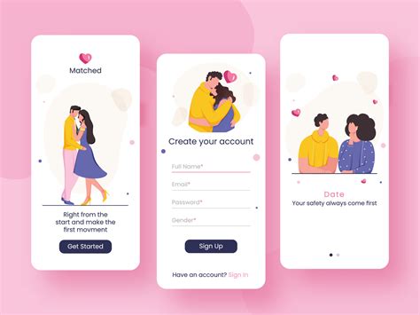 conjunto de ui, ux, gui pantallas Perfecto emparejado o Fechado ...