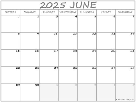June 2025 calendar | free printable calendars