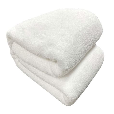 White Sherpa Bed Blanket, Full/Queen