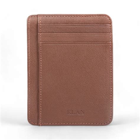 ELAN - EXECUTIVE BASIC CARD HOLDER - Brown — Mango