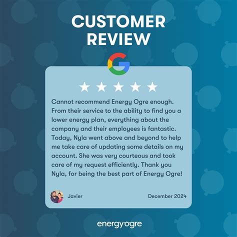 Javier cannot recommend Energy Ogre enough! He recognizes that we go ...