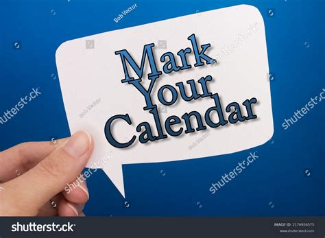 Mark Your Calendar Clipart