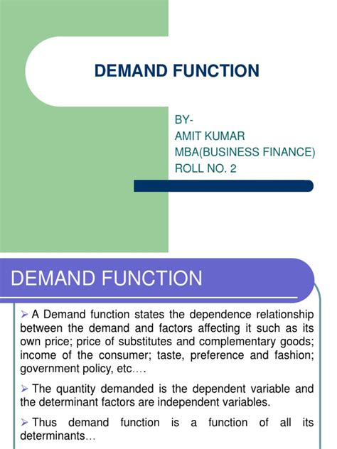 Image result for +Example of Estimate Demand Function