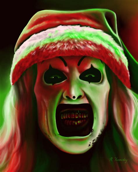 8x10 In. Art the Clown Christmas Print - Etsy in 2025 | Christmas ...