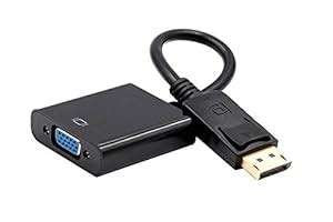 JAC Gold-Plated DisplayPort(DP) Male to VGA Female Cable Adapter for PC ...