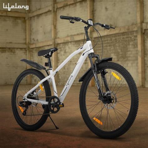Lifelong 26T MTB Cycle -7-Speed Bicycle - Dual Disc Brake Cycle - Front ...