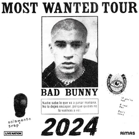 Bad Bunny's Back In 2024 With Massive 'Most Wanted' Arena Tour ...