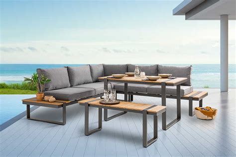 Gartenmöbel-Set TAMPA LOUNGE grau | Riess-Ambiente.de
