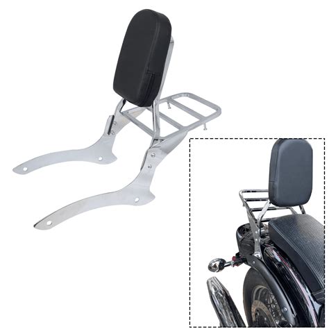 Buy AUFER Passenger Backrest Sissy Bar Compatible with Yamaha VStar ...