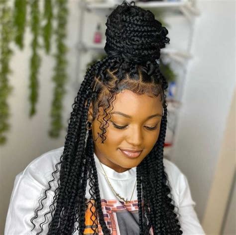30+ trendy half-up half-down braids for all occasions in 2024 - Tuko.co.ke
