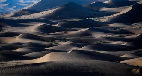 Photos : Paysage du désert de Tengger dans le nord de la Chine — Chine ...