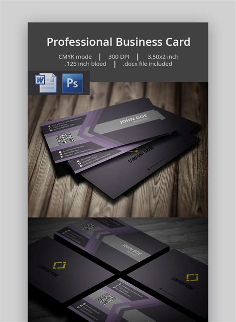 Free Business Card Printing Template 的图像结果