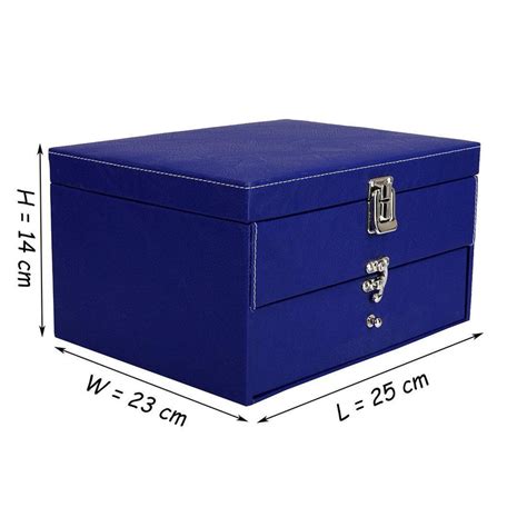 Leather World Unisex Classical 16 Slots Watch Organiser Box ...