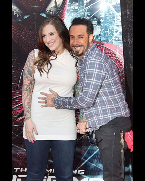 Photo : A.J. McLean des Backstreet Boys et son épouse Rochelle, ici en ...
