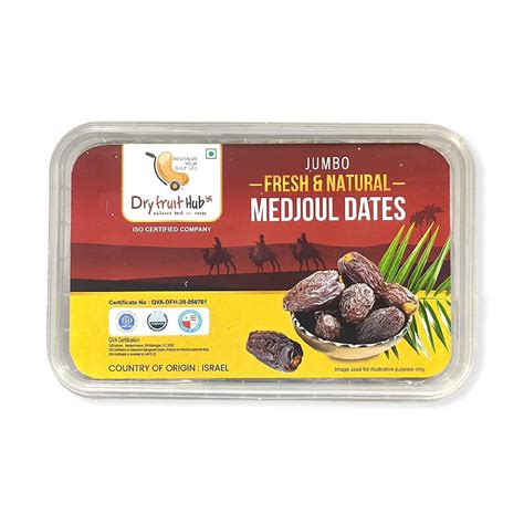 DRY FRUIT HUB Premium Medjoul Dates Khajur/Khejur Medjool Dates Fresh ...