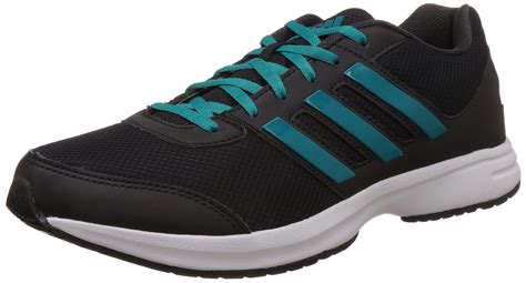 Buy Adidas Men's Ezar 2.0 M Black, Green and Dark Grey Mesh Running ...
