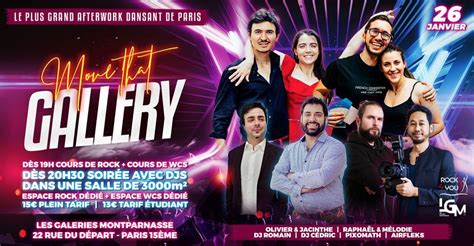 Move That Gallery 1 - Cours & Soirée Rock + Cours & Soirée WCS à ...