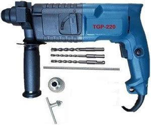 Voltron Tiger 220 20Mm Rotary Hammer Powerful Drill Machine Combo ...